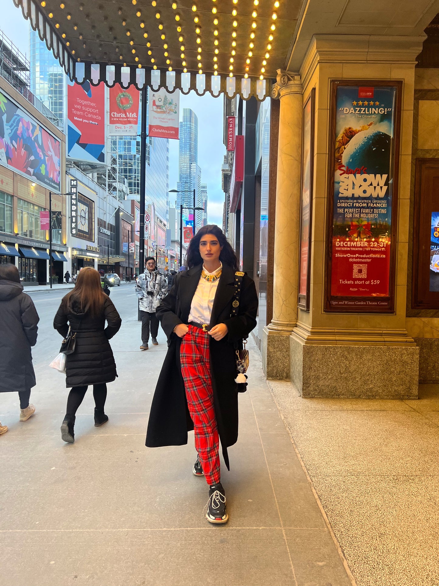 Vintage Red Tartan Dress/Skirt