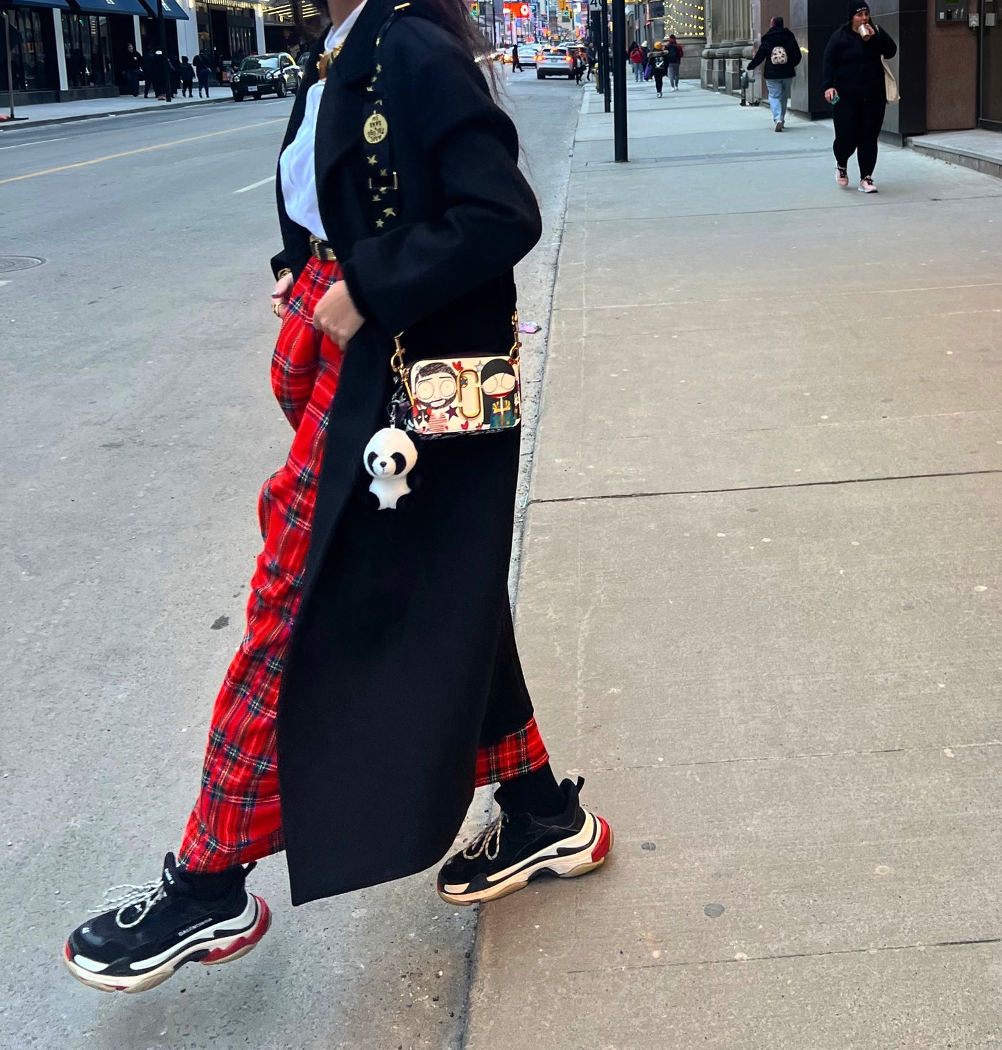 Vintage Red Tartan Dress/Skirt