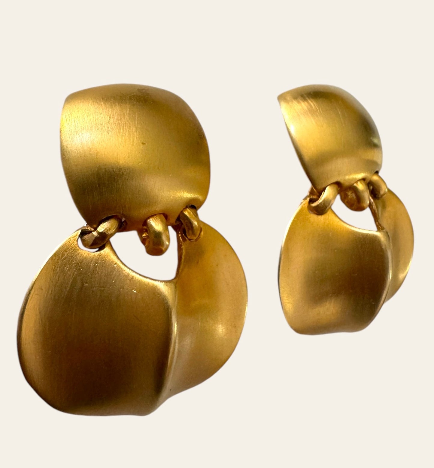 Large Clara Kasavina Clip On Earrings