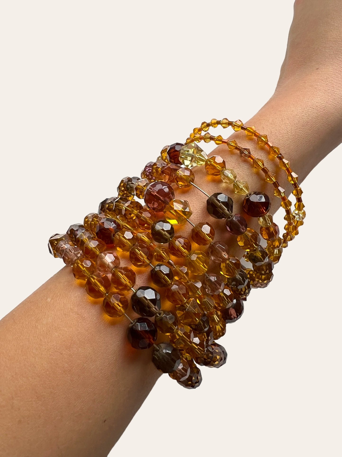 Multi Wrap Beaded Bracelet