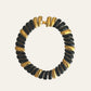 Monet Gold Tone & Black Swirl Collar