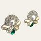 1960's Petites Bridal Retro Clip On Earrings