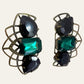 1970's Italian Couture Clip On Earrings