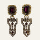 1970's Italian Brooch And Earrings Set