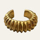 1990's Gold Tone Ethnic Bracelet