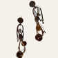 1990's Zoe Coste Wired Earrings