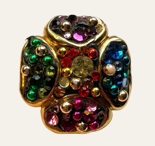 1990's JACKY DE G Brooch