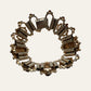 Mid Century Victorian Revival Jewelled Bracelet