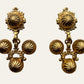 GAS ST TROPEZ Goddess Clip On Earrings