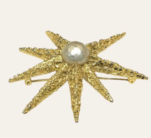 Capri Star Brooch