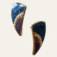 Trifari Enamelled Pierced Earrings