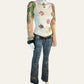 2002 Virgin Only Tie Die Low Waist Jeans