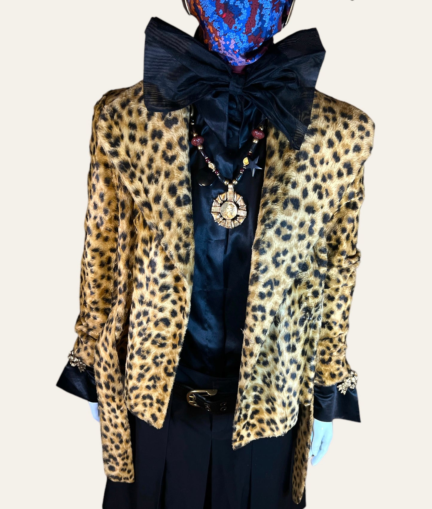 2000's Milly Of New York Leopard Print Jacket