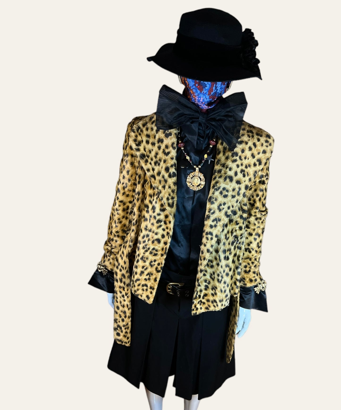 2000's Milly Of New York Leopard Print Jacket