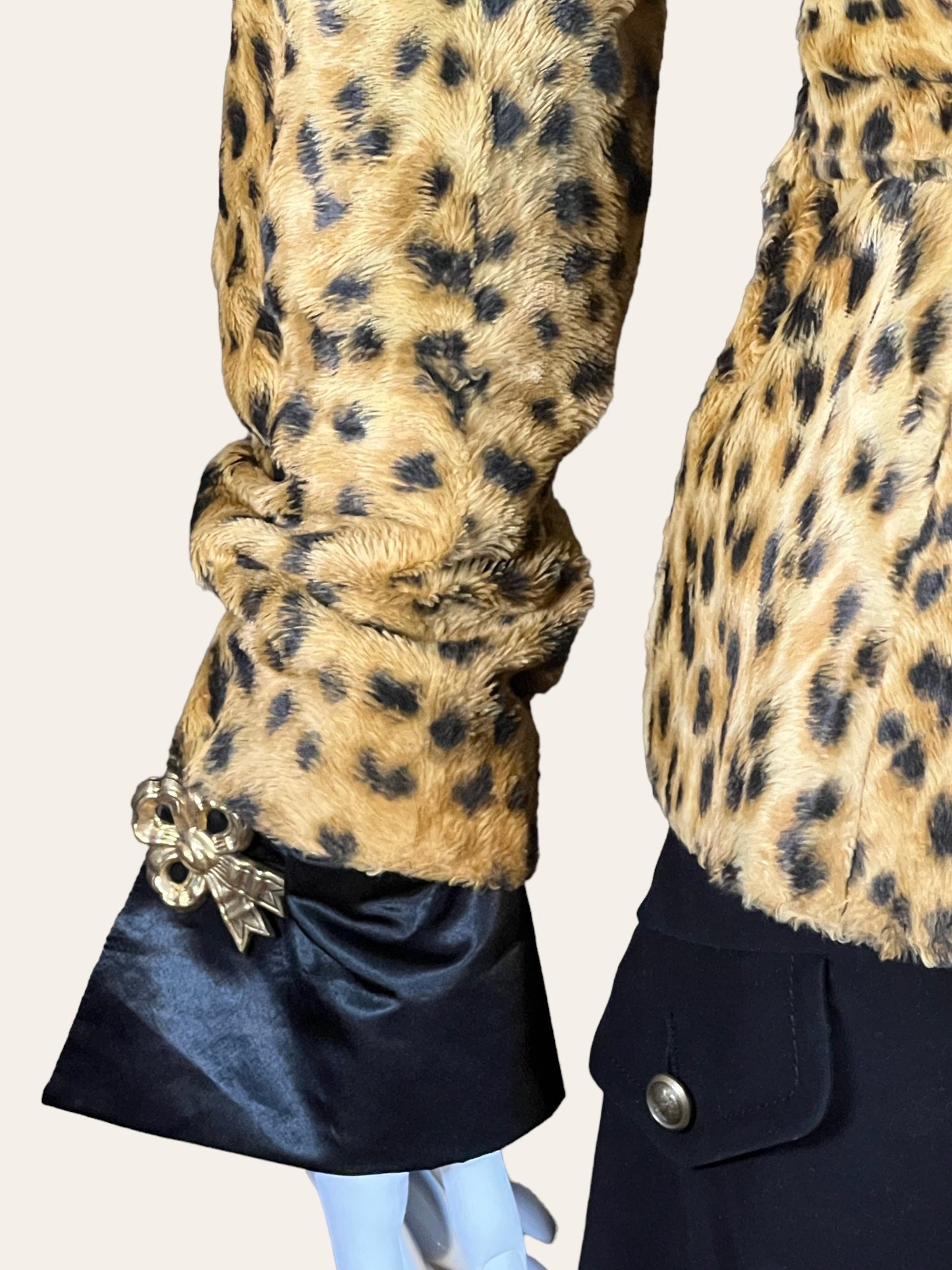 2000's Milly Of New York Leopard Print Jacket