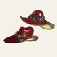 Vintage Red Hat and Shoe Brooches