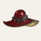 Vintage Red Hat and Shoe Brooches