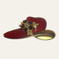 Vintage Red Hat and Shoe Brooches