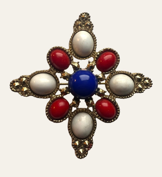 1970's Americana Sarah Coventry Brooch