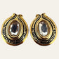 1980's Fendi Clip On Earrings