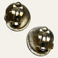 1950's Crown Trifari Swirl Design Clip On Earrings