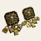 1980's ChaRnel Clip On Earrings