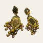 Vintage Chandelier Clip On Earrings