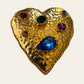 Edouard Rambaud Paris Heart Brooch