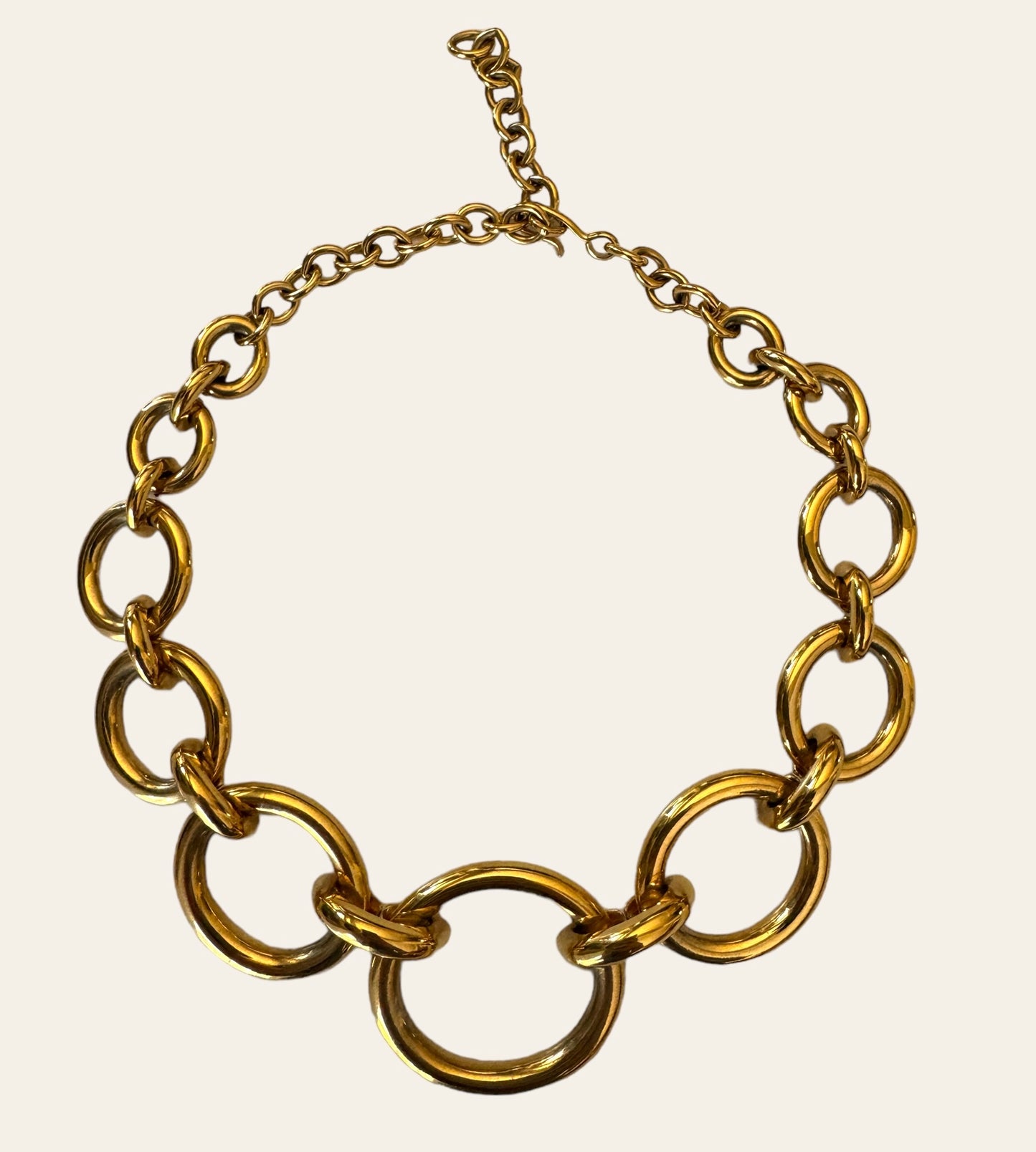 Monet Oval Links Necklace