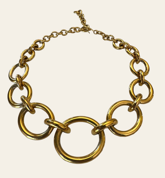 Monet Oval Links Necklace