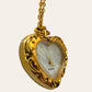 Avon Heart Watch Pendant Necklace