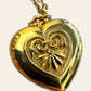 Avon Heart Watch Pendant Necklace