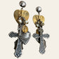 REMINISCENCE Earrings With Religious Charms