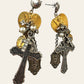 REMINISCENCE Earrings With Religious Charms