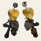 REMINISCENCE Earrings With Religious Charms