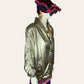 1980's Silver Bomber Jacket