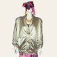 1980's Silver Bomber Jacket