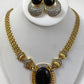 1980's Butler Fifth Avenue Collection Necklace And Earring Set