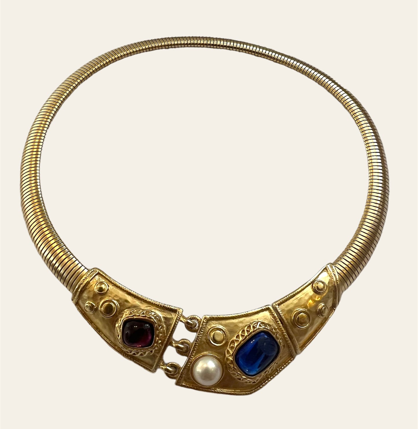 Trifari Marcella Saltz Royal Choker