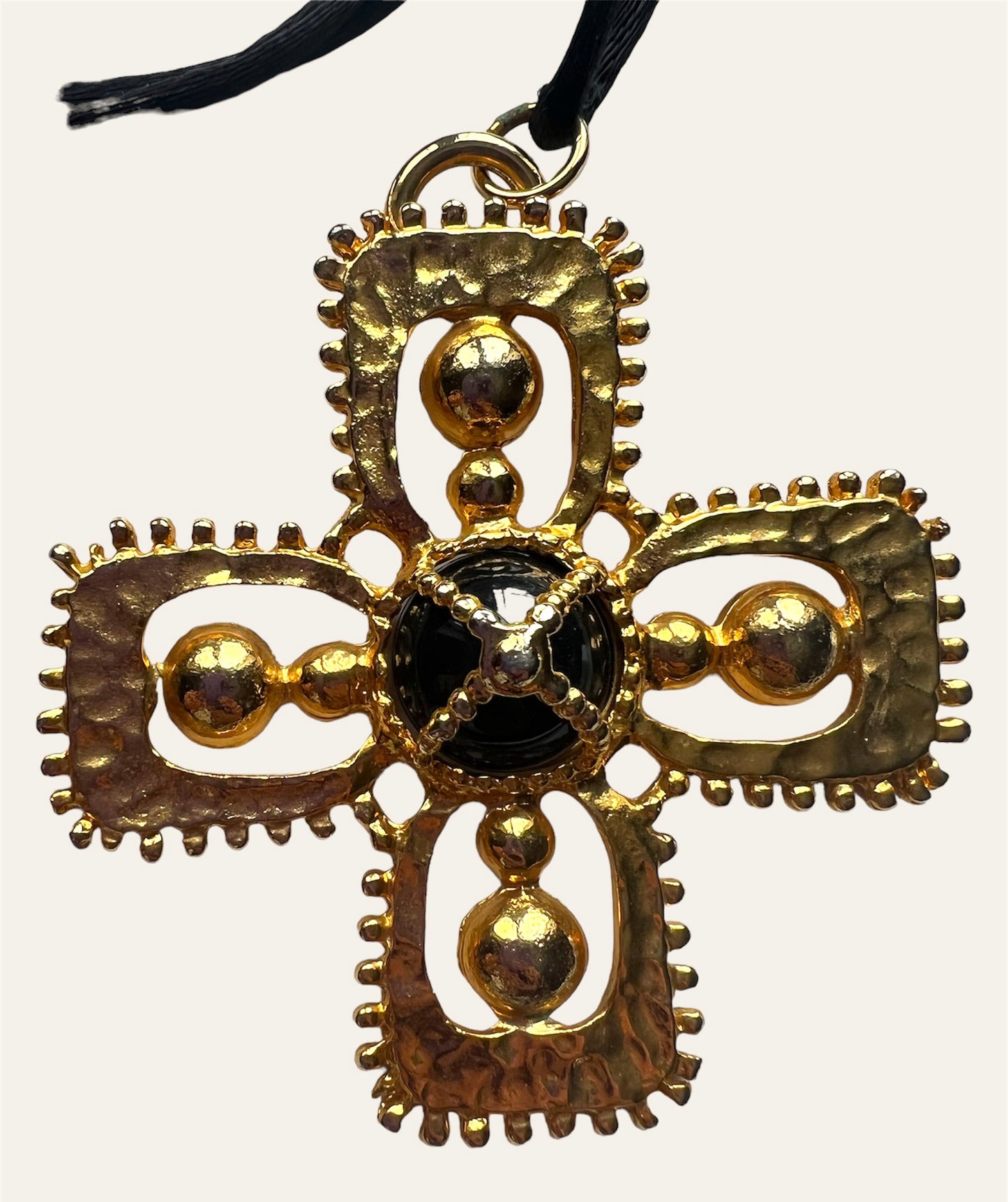 1990's Statement Cross Necklace