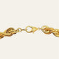 Vintage Gold Tone Roped Chunky Chain